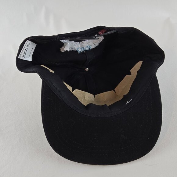 TQ Hot Tequila Hat Black Bull Logo Vintage Adjustable Snapback Cap Logo 7 - Picture 7 of 8
